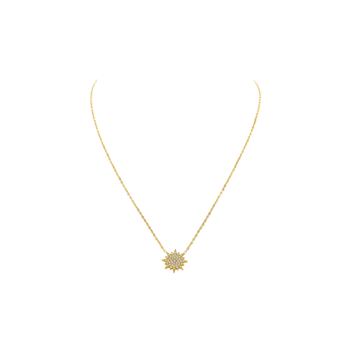 Halsketting - Afke Goudkleurig