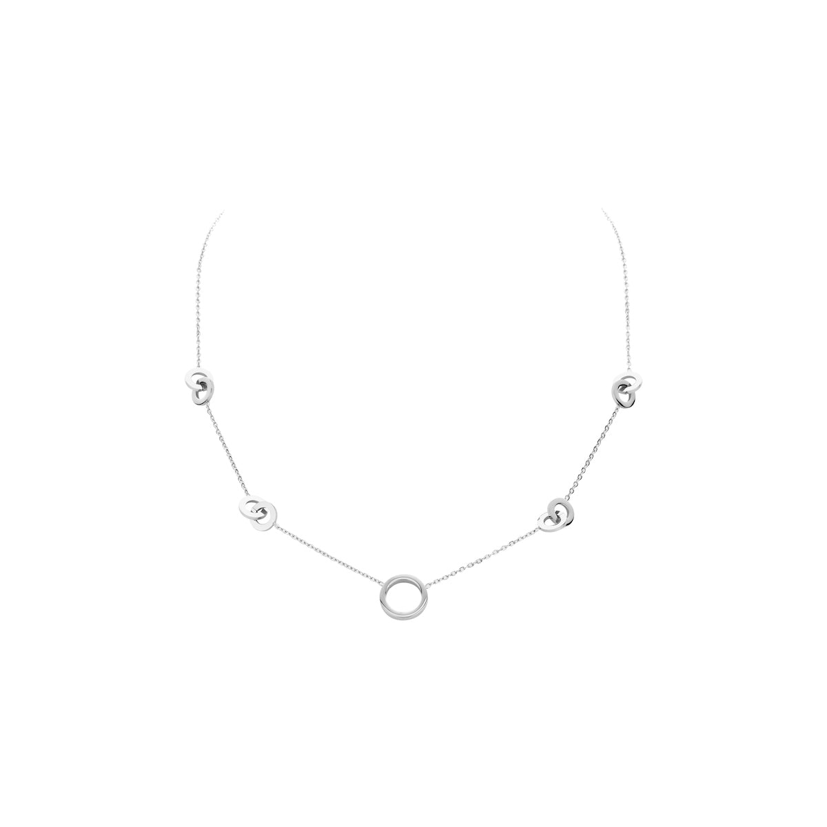 Halsketting - Alem Zilverkleurig