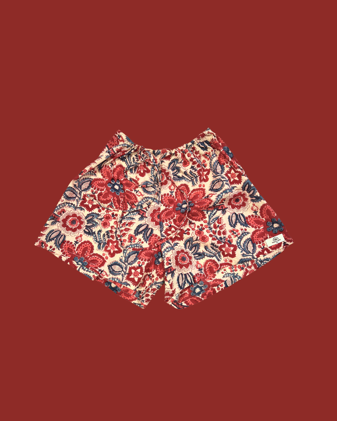 Korte Goa Beige in katoenen voile