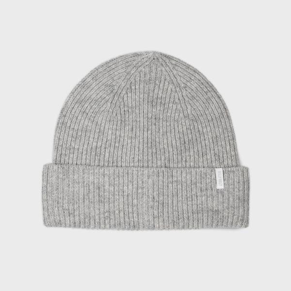 Bonnet en 100% laine d'agneau - Gris