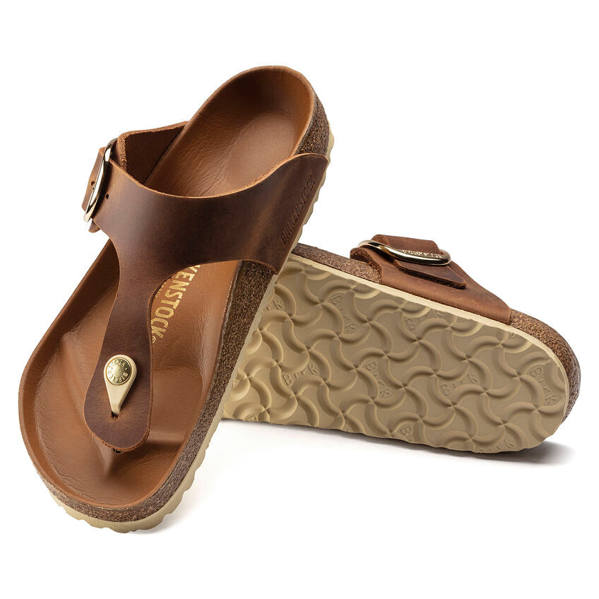 Gizeh Big Buckle Nl Cognac