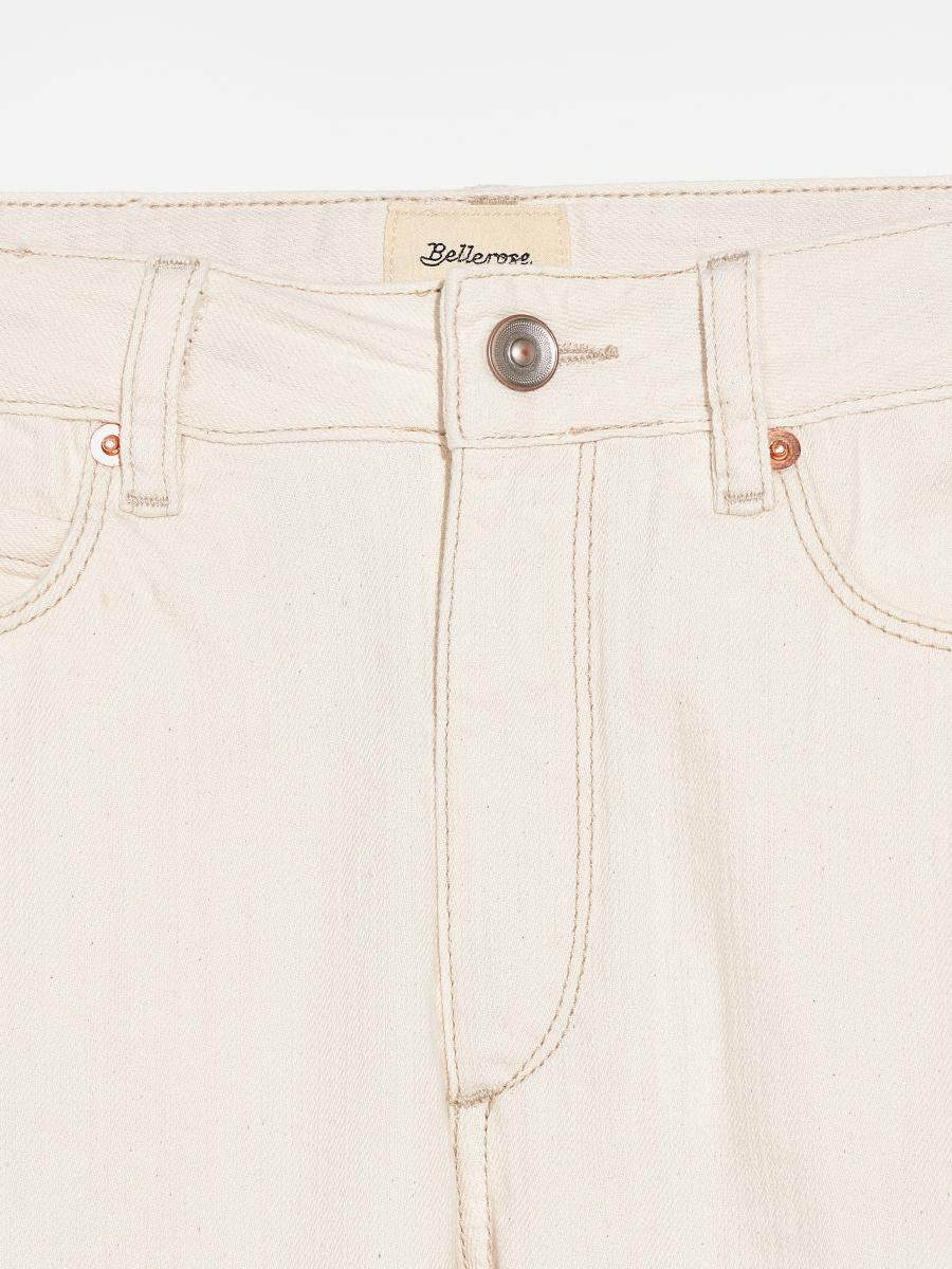 Jeans - Popies - Ecru