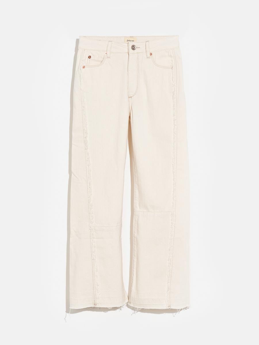 Jeans - Popies - Ecru