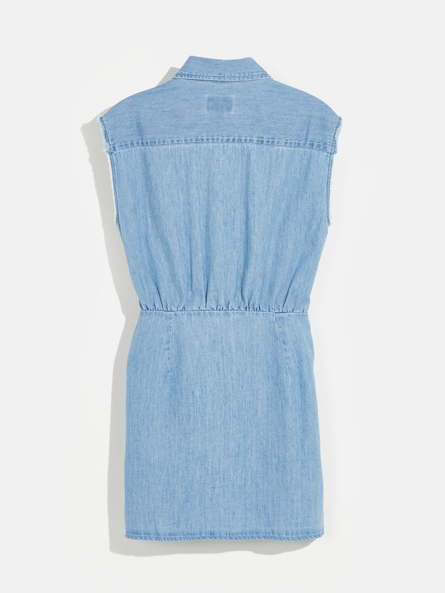 Jurk - Violet - Md Blue Bleach