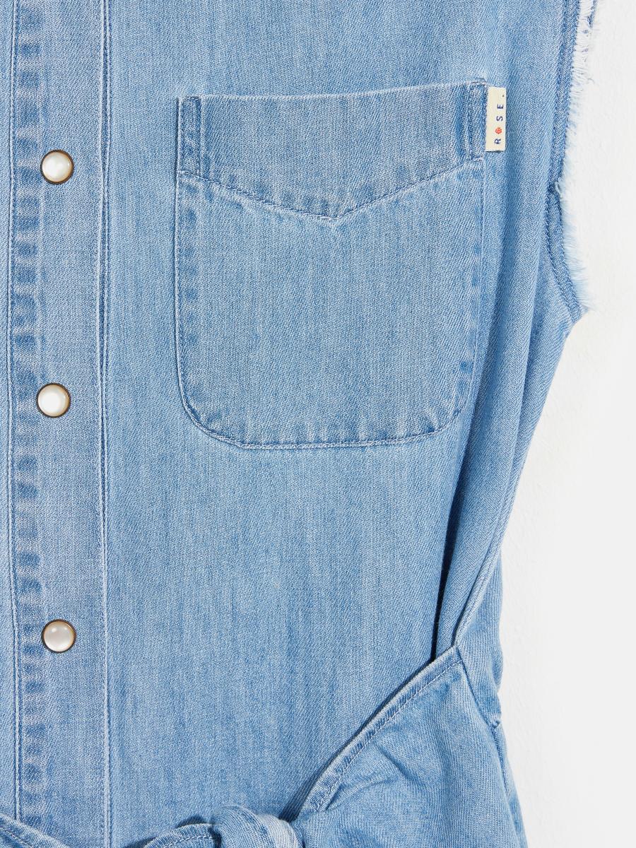 Jurk - Violet - Md Blue Bleach