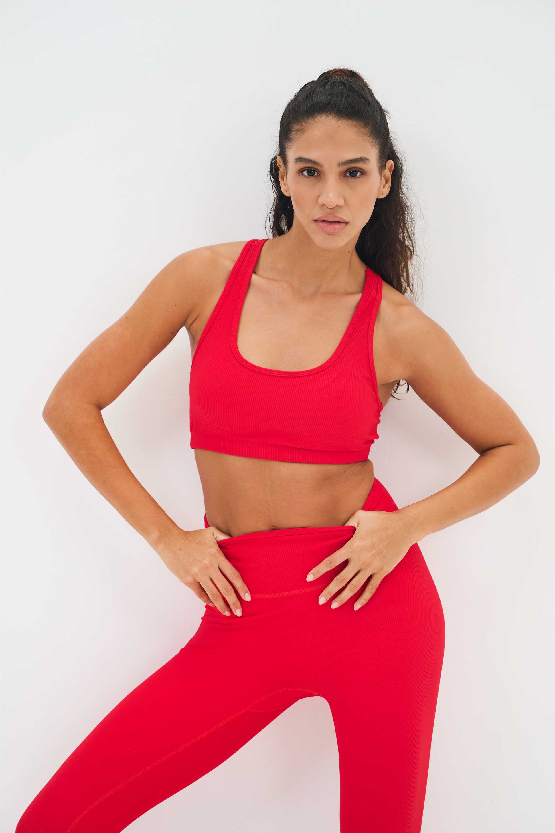 Brassiere Lotus - Rouge