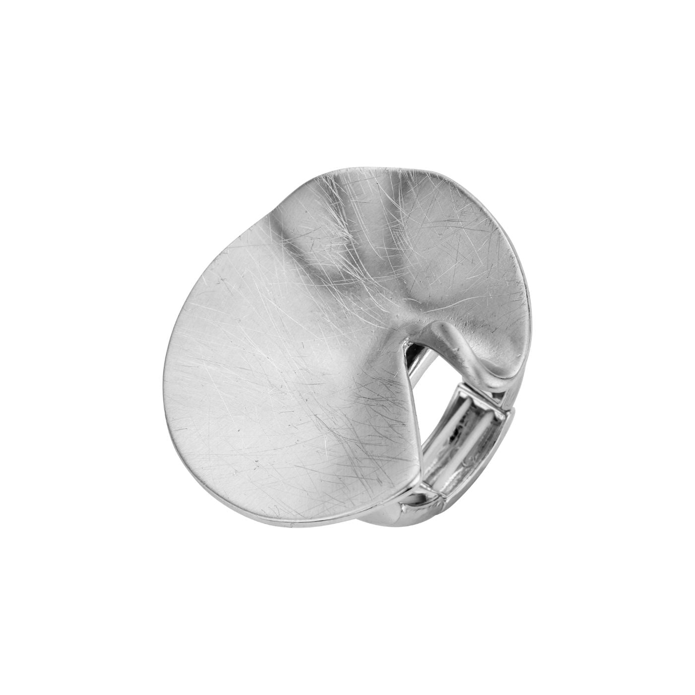 Bague - Bri1 Ring Zilverkleurig Mat