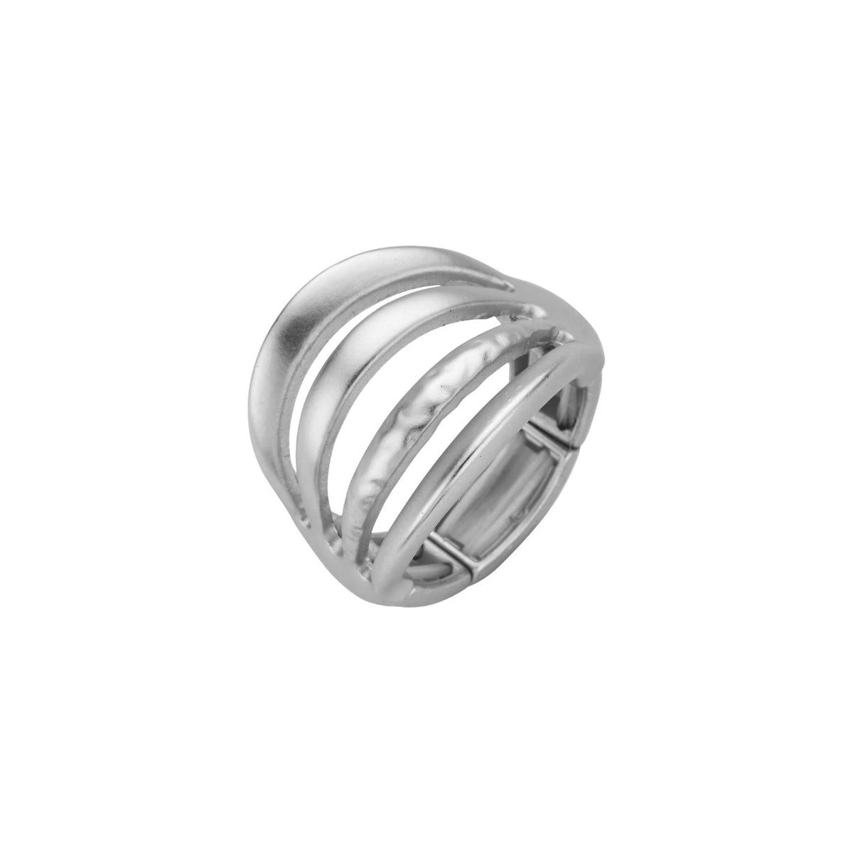 Bague - Bri4 Ring Zilverkleurig Mat