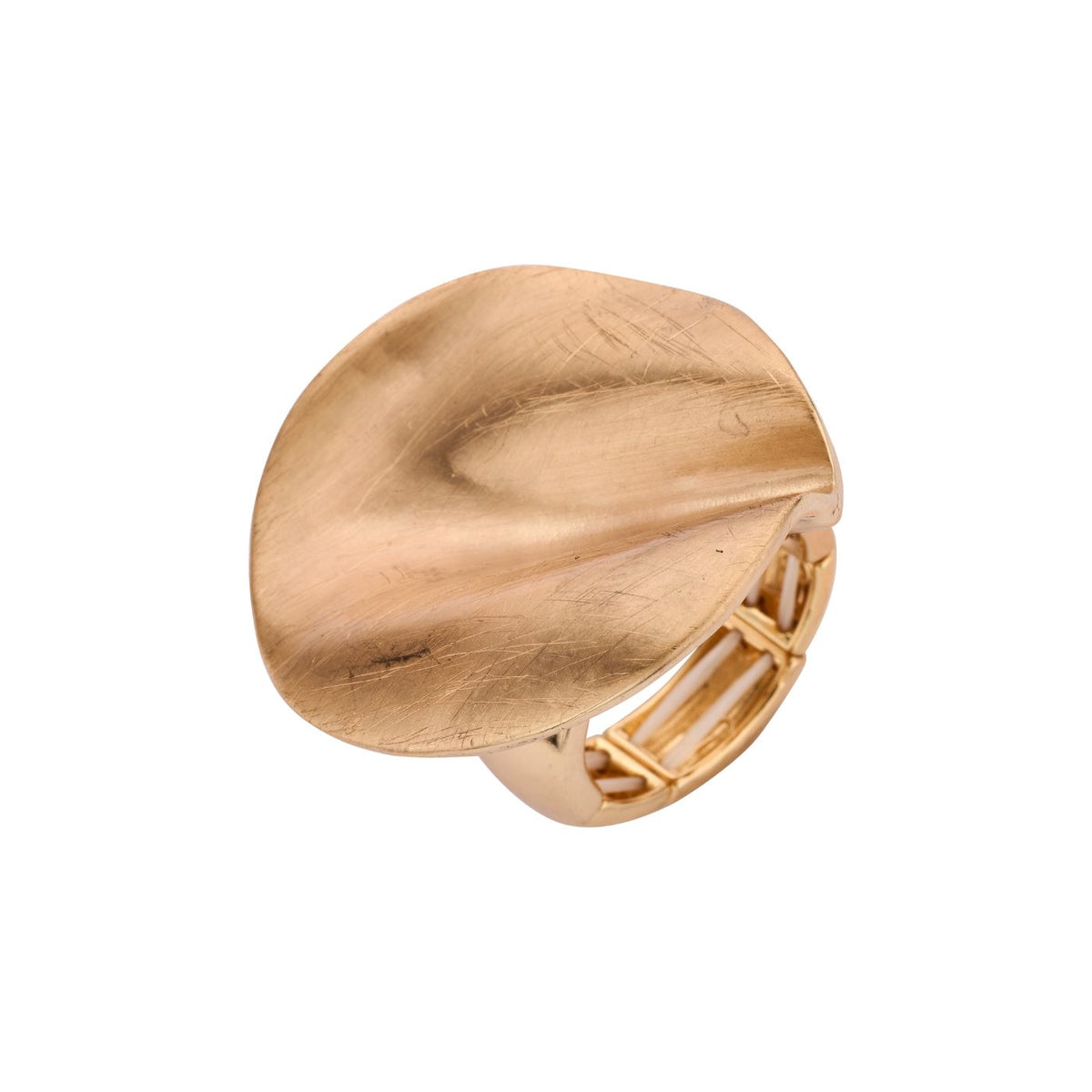Bague - Bri5 Ring Goudkleurig Mat