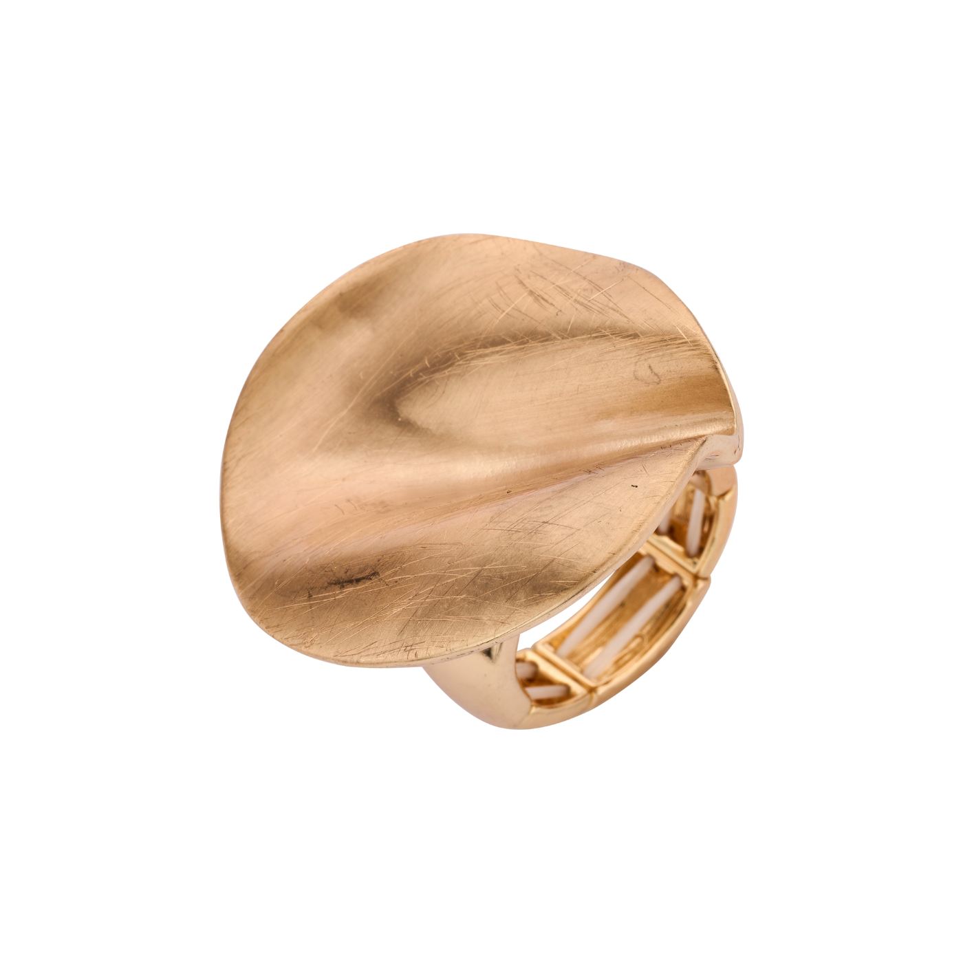 Bague - Bri5 Ring Goudkleurig Mat