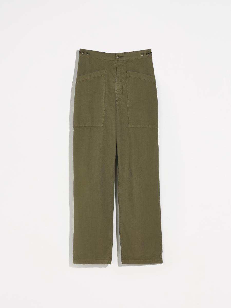 Vrouw - Broek - Parker - Military - W