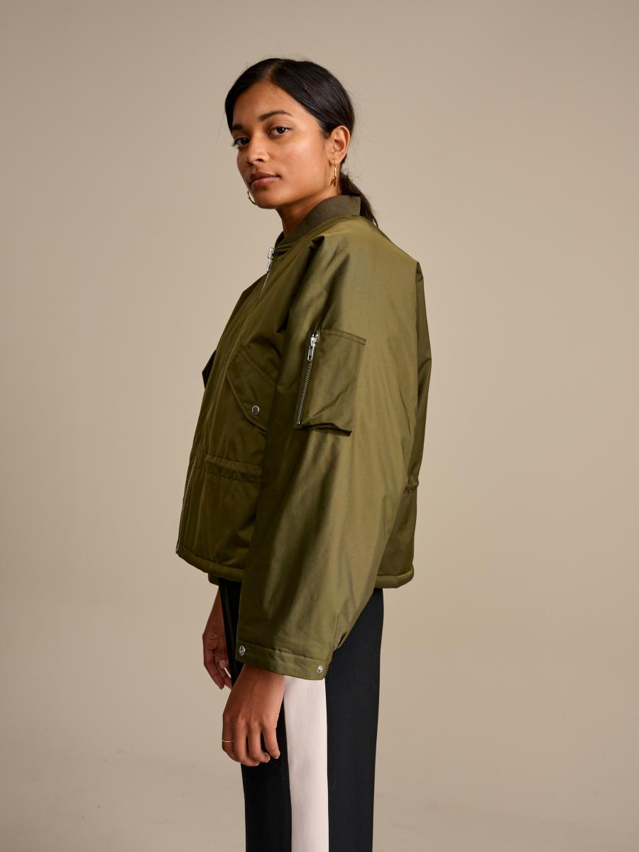 Vrouw - Jas - Heyden - Olive - W