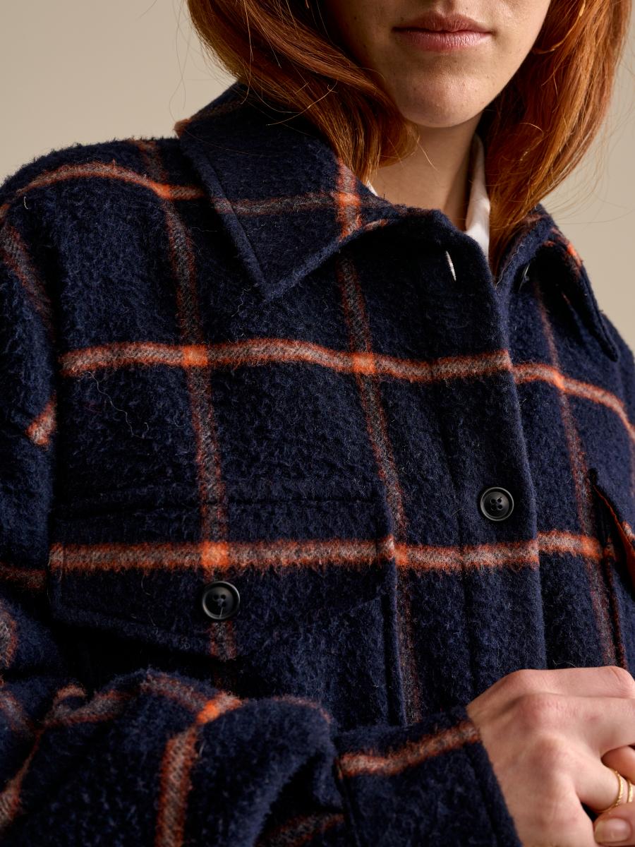 Vrouw - Overshirt - Avril C1185 - Check A - W