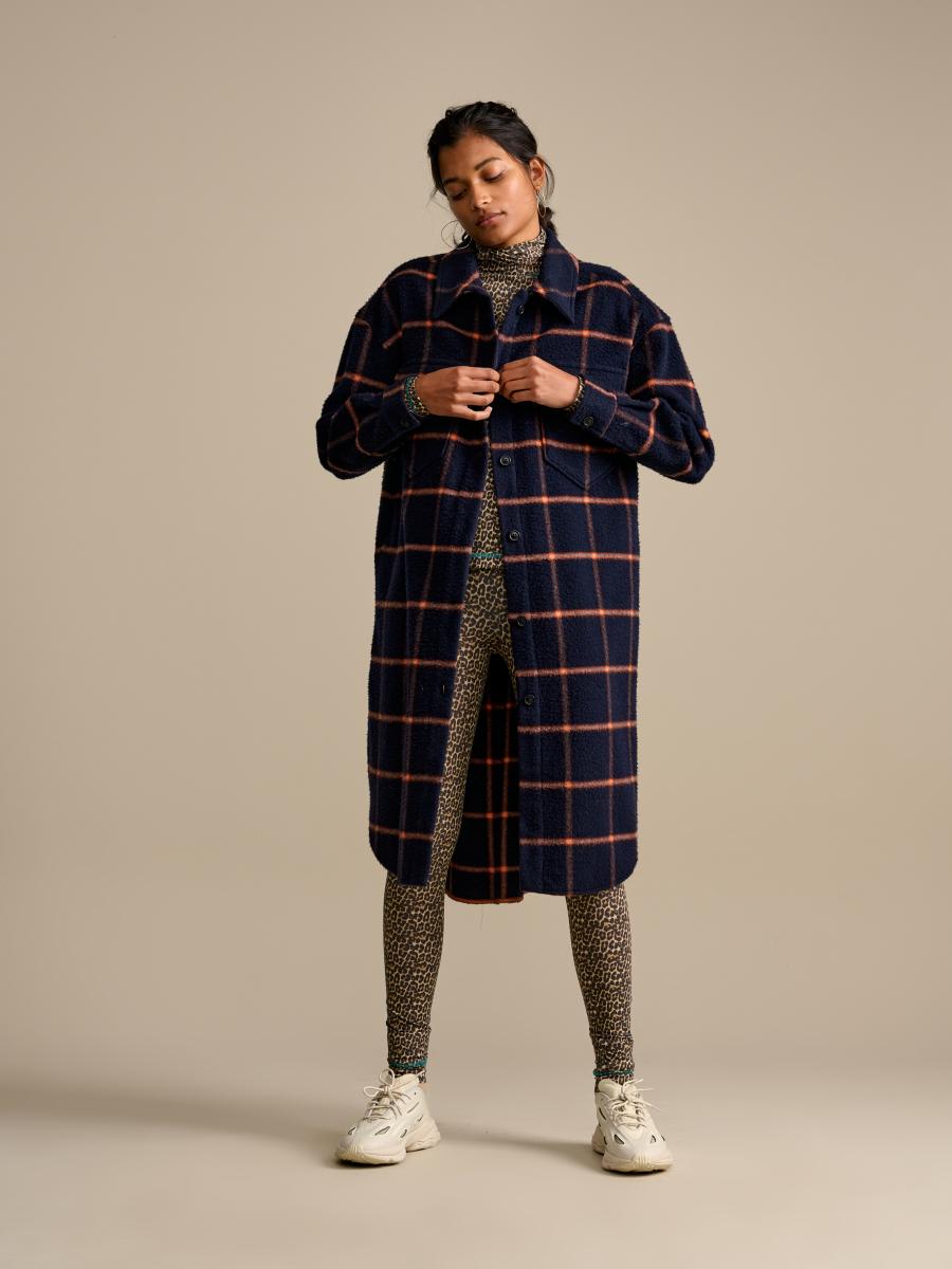 Vrouw - Overshirt - Avril C1185 - Check A - W