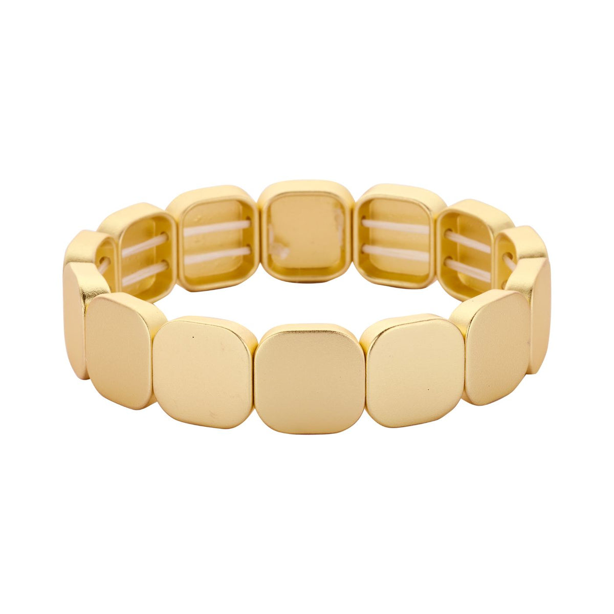 Bracelet - Cab71 Armband Goudkleurig Mat