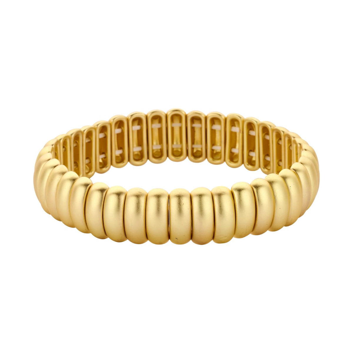 Bracelet - Cab73 Armband Goudkleurig Mat