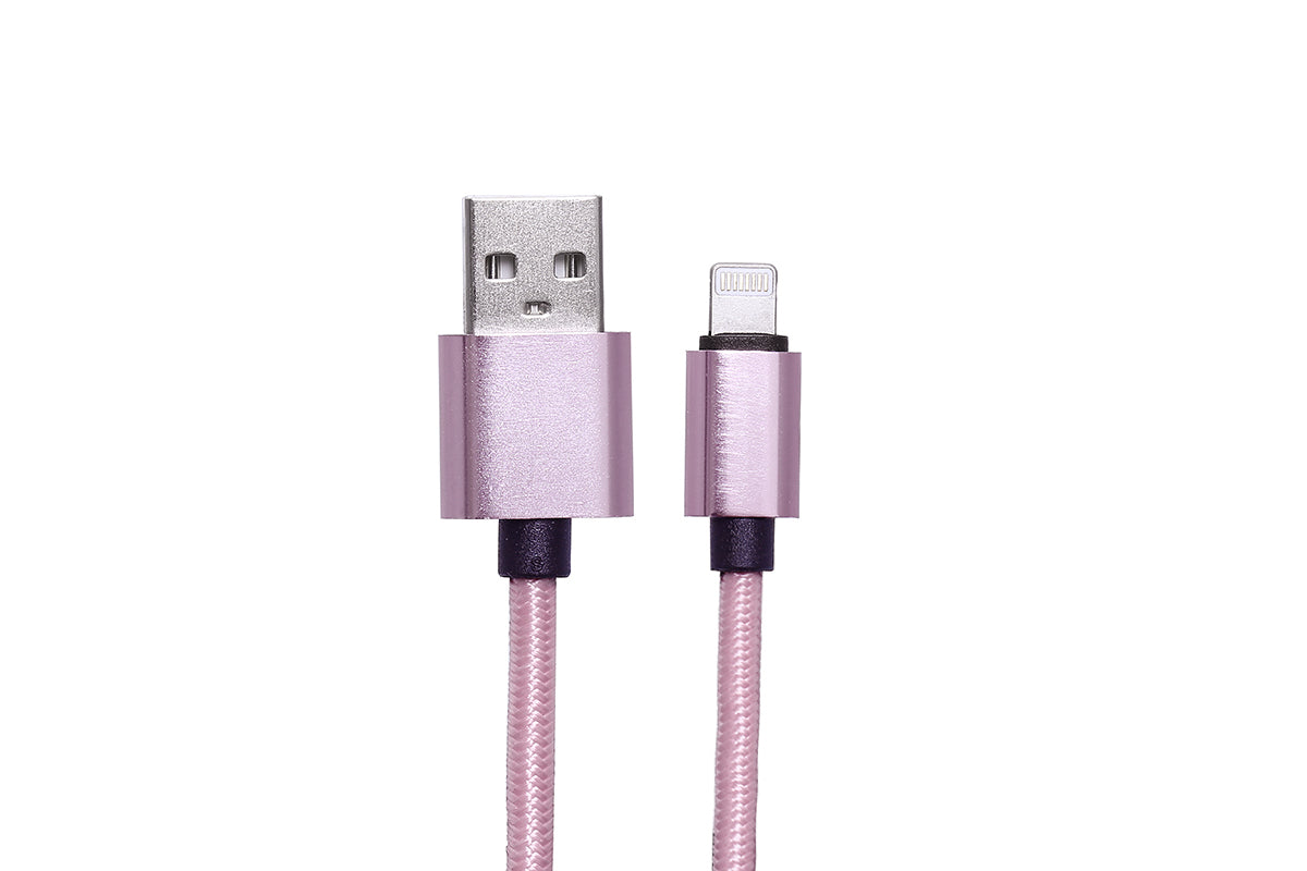 Usb-Kabel Naar Lightning 1 Meter - Roos