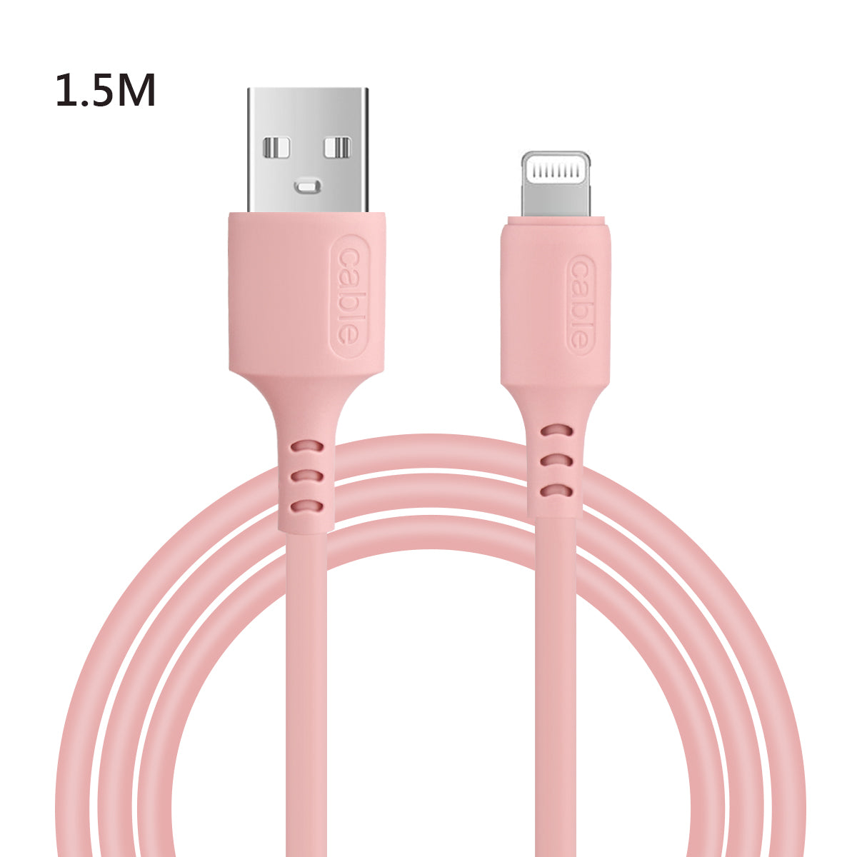 Usb-Lader Naar Lightning / Iphone 1,50 Meter - Roos
