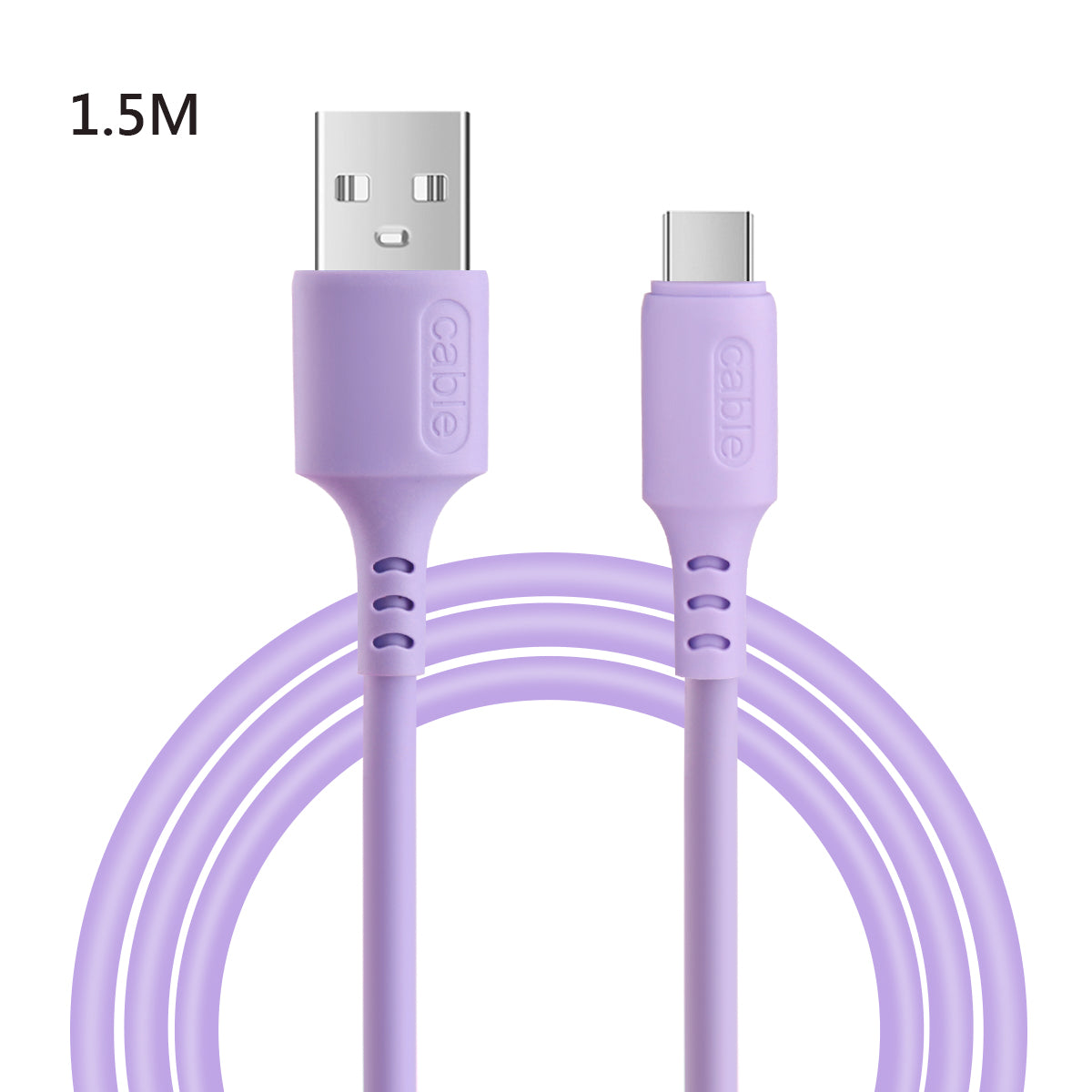Usb-C Oplader / Samsung 1,50 Meter - Violet