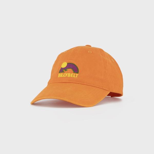Effen katoenen pet - Oranje