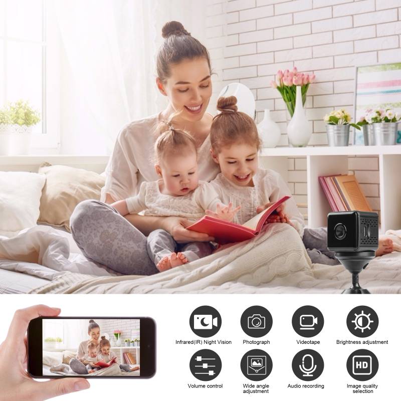 Mini Bewakings Camera - Zwart
