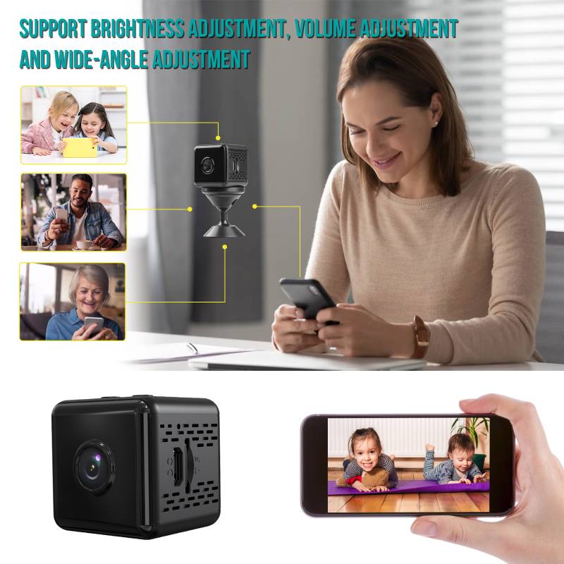 Mini Bewakings Camera - Zwart