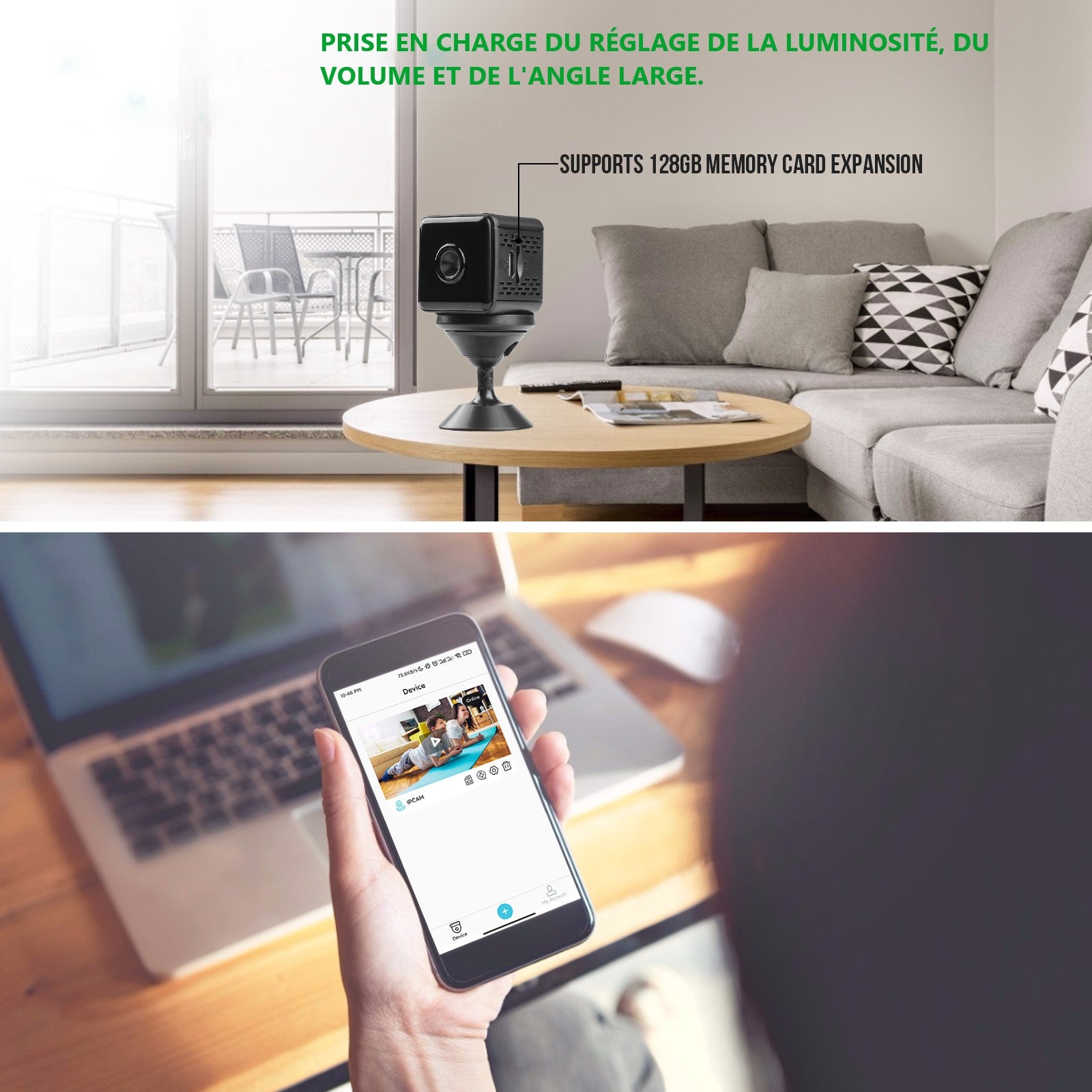 Mini Bewakings Camera - Zwart