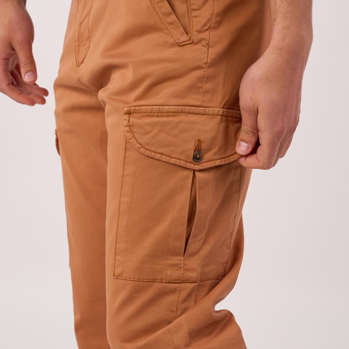 Cargobroek - Camel - Bruin