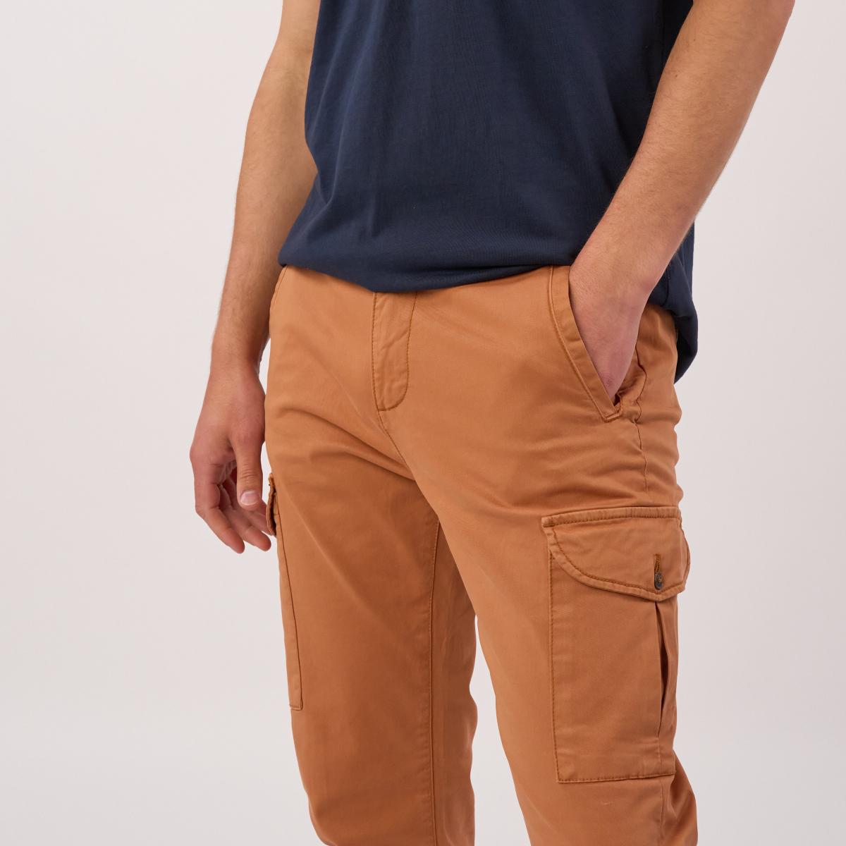 Cargobroek - Camel - Bruin