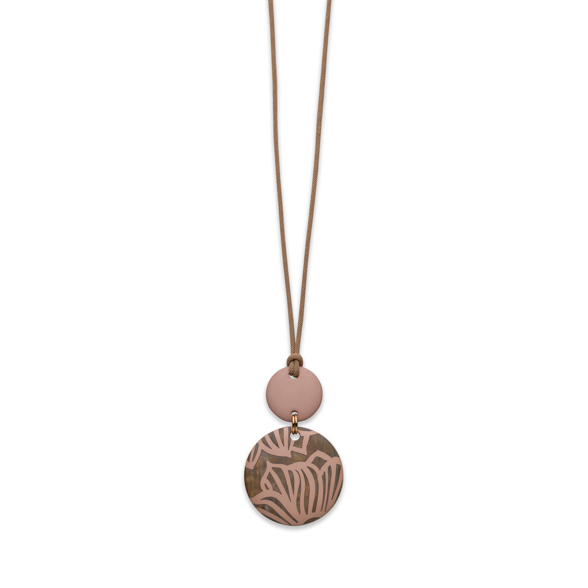 Collier - Carty - Vieux Rose