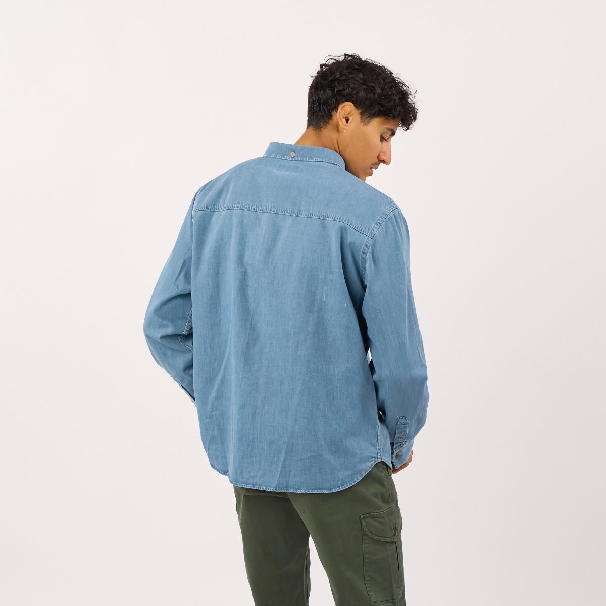Chemise en denim - Bleu ciel