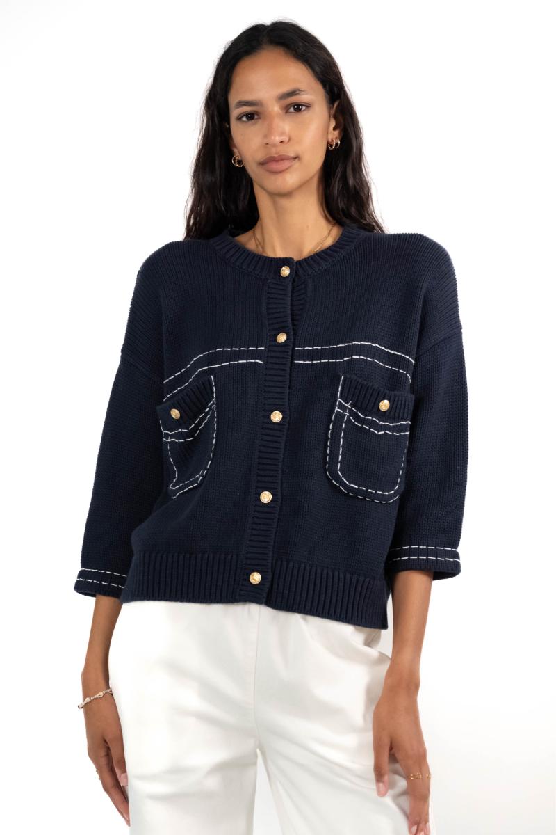 Cardigan - Charli - Navy