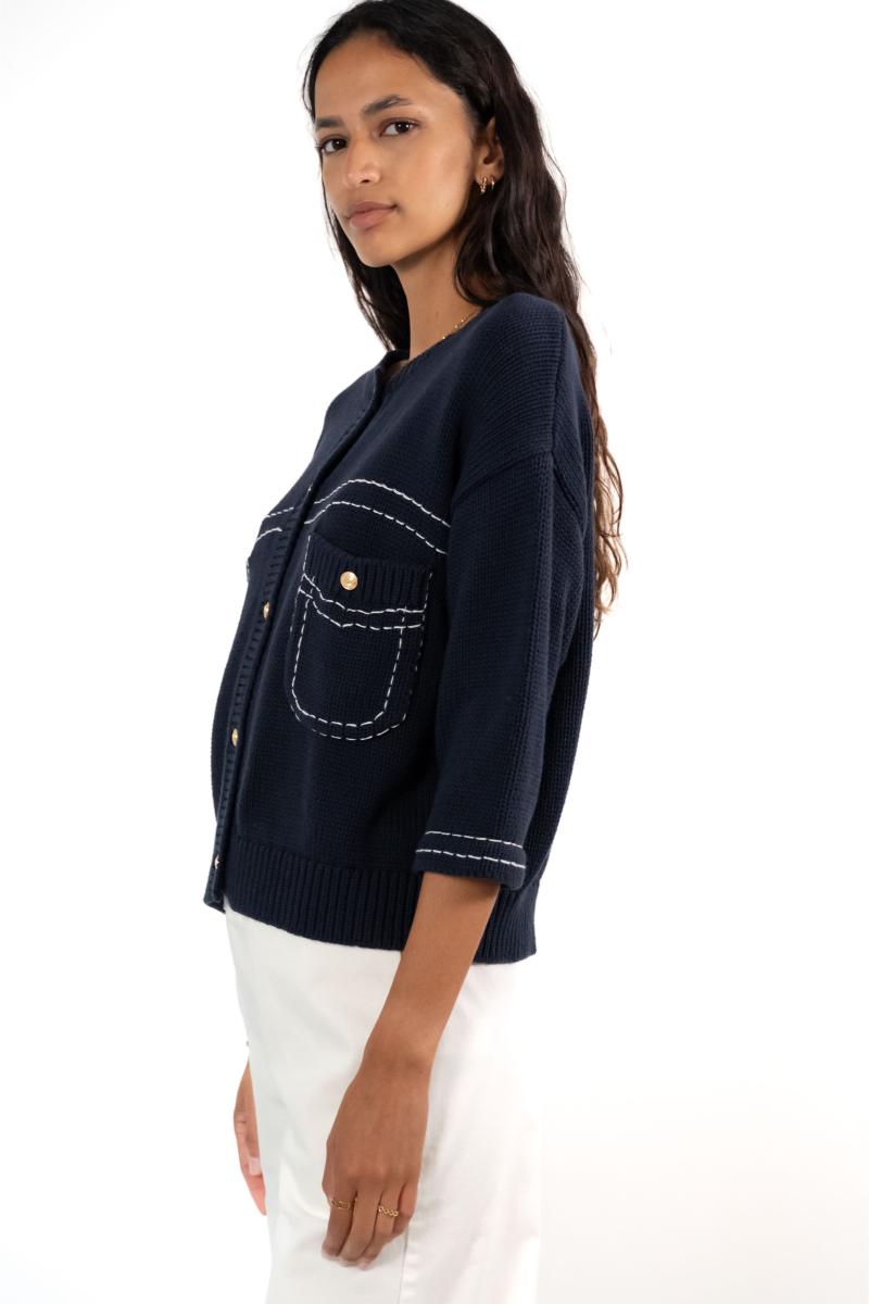 Cardigan - Charli - Navy