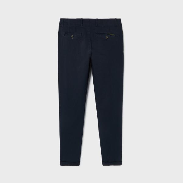 Chinobroek - Marine - Blauw