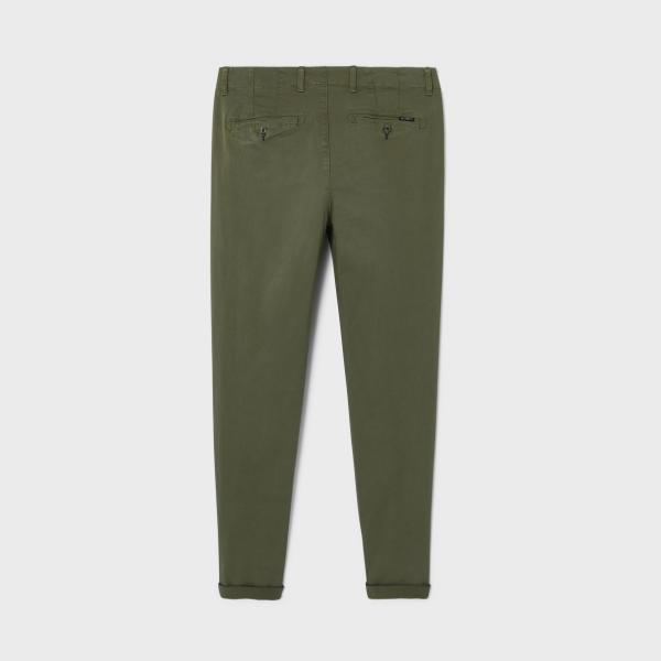 Pantalon chino - Kaki - Vert