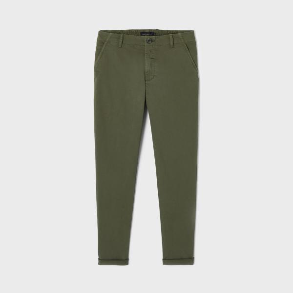 Pantalon chino - Kaki - Vert