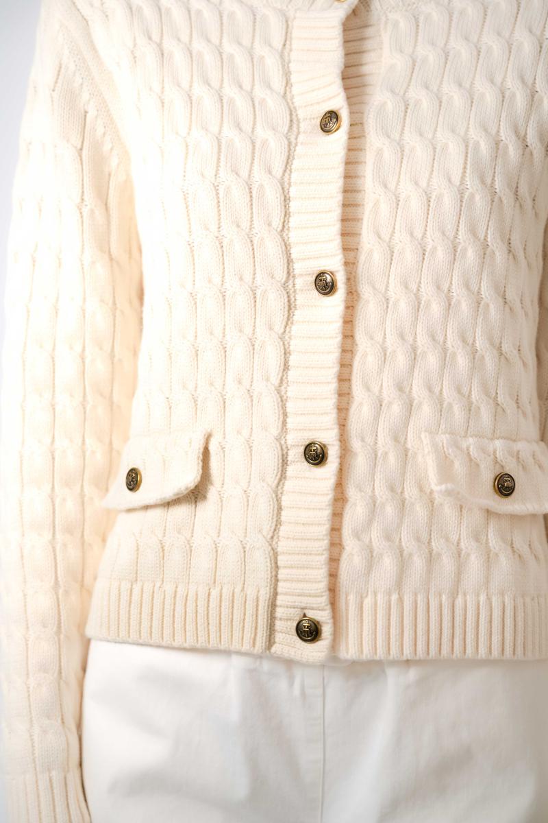 Cardigan - Chloe - 10 Off-White