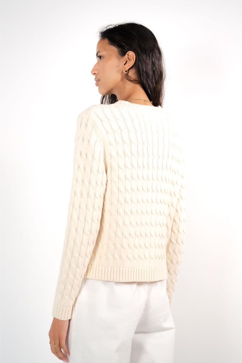 Cardigan - Chloe - 10 Off-White