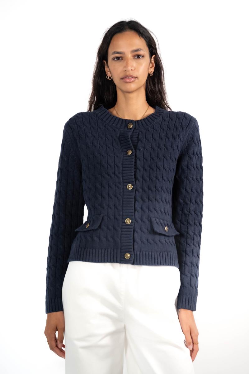 Cardigan - Chloe - Navy