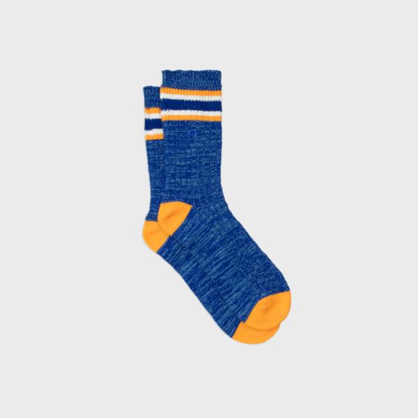 Sokken van dik katoen - UCLA, blauw en oranje