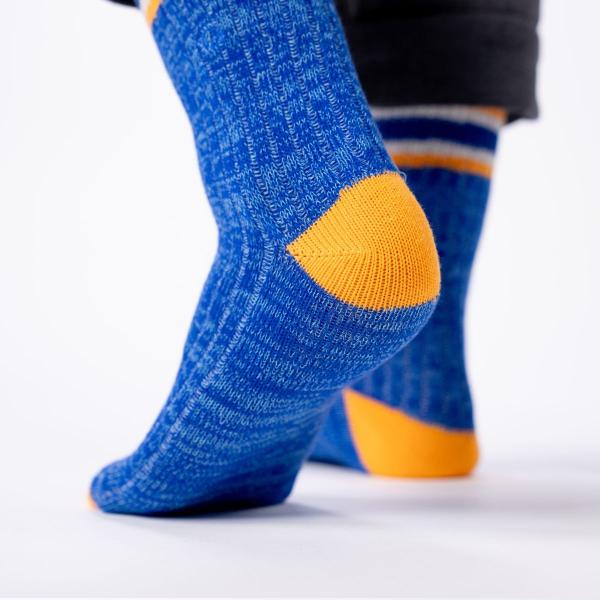 Chausettes en coton épais - UCLA, bleu et orange
