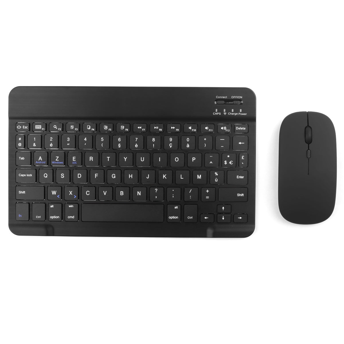 Mini Led-Toetsenbord En Muis - Zwart