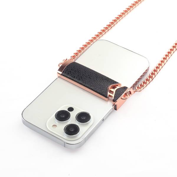 Telefoonketen Ondersteuning - Zwart/Goud