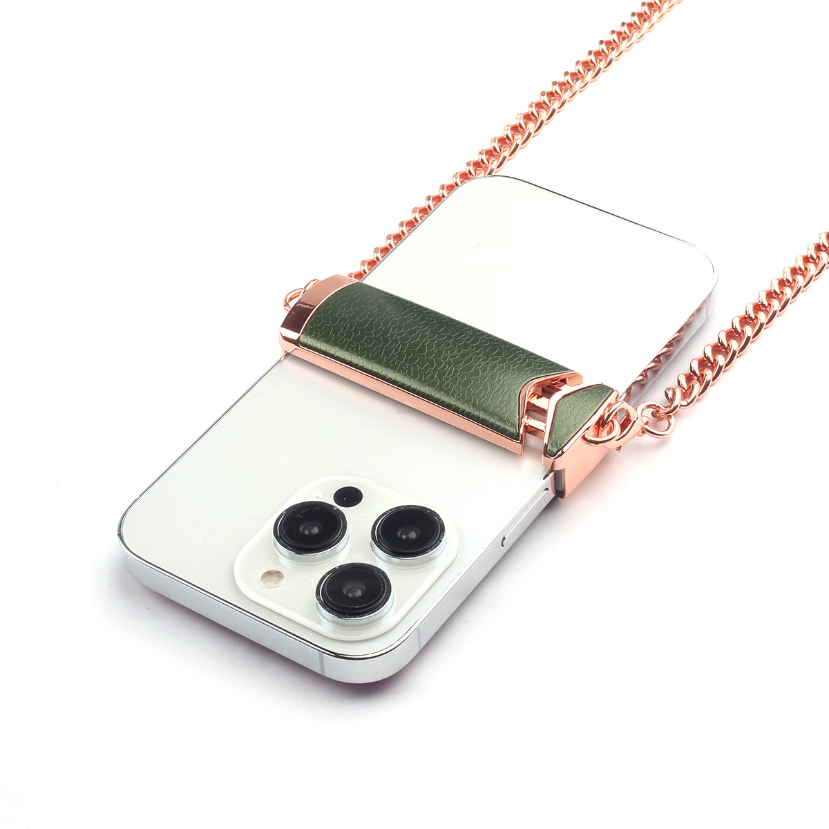 Telefoonketen Ondersteuning - Groen/Goud