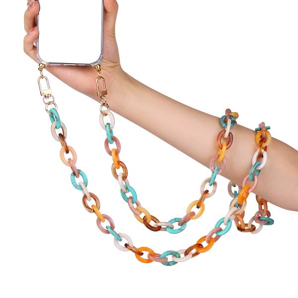 Telefoonsieraad - Oranje