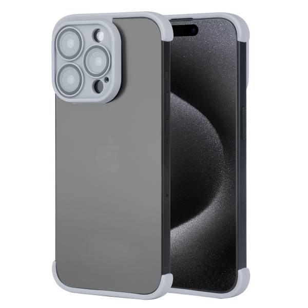 Kleefhoesje Iphone 15 Pro - Beige