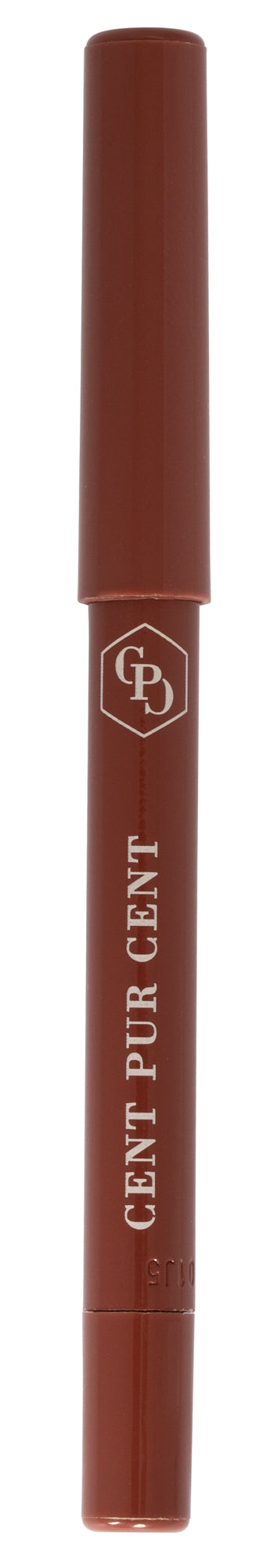 Cent Pur Cent - Mini Waterproof Lip pencil Nude Chocolat