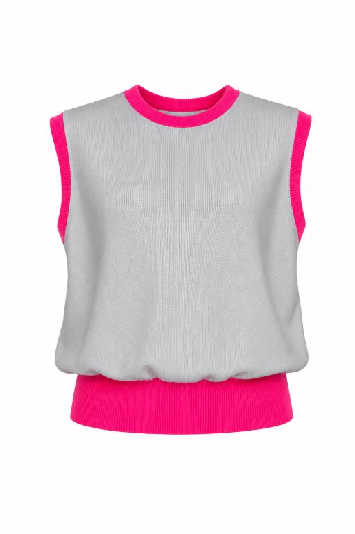 Buenavista - Pearl Grey/Neon Pink