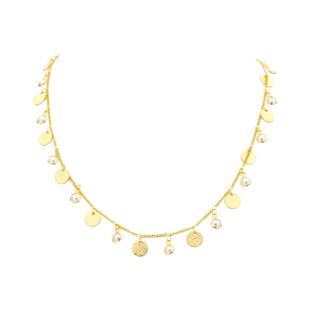 Halsketting - Daaf Goudkleurig