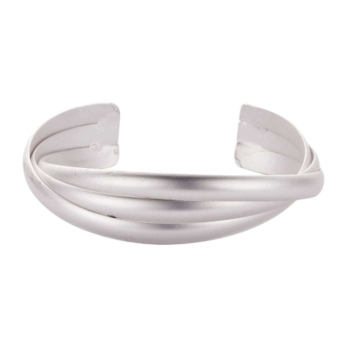 Bracelet - Dab6 Armband Zilverkleurig Mat